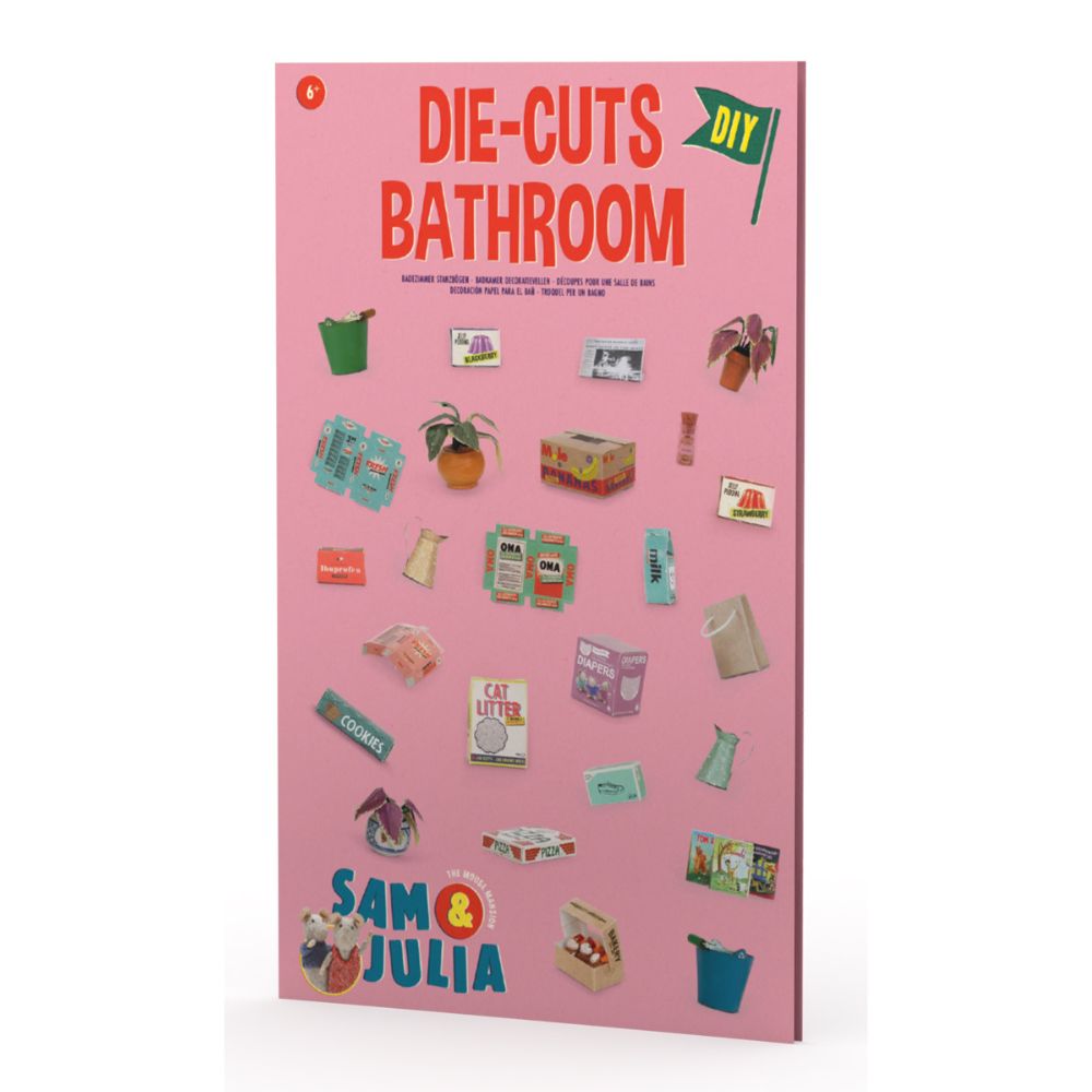 The Mouse Mansion Die Cuts- Bathroom