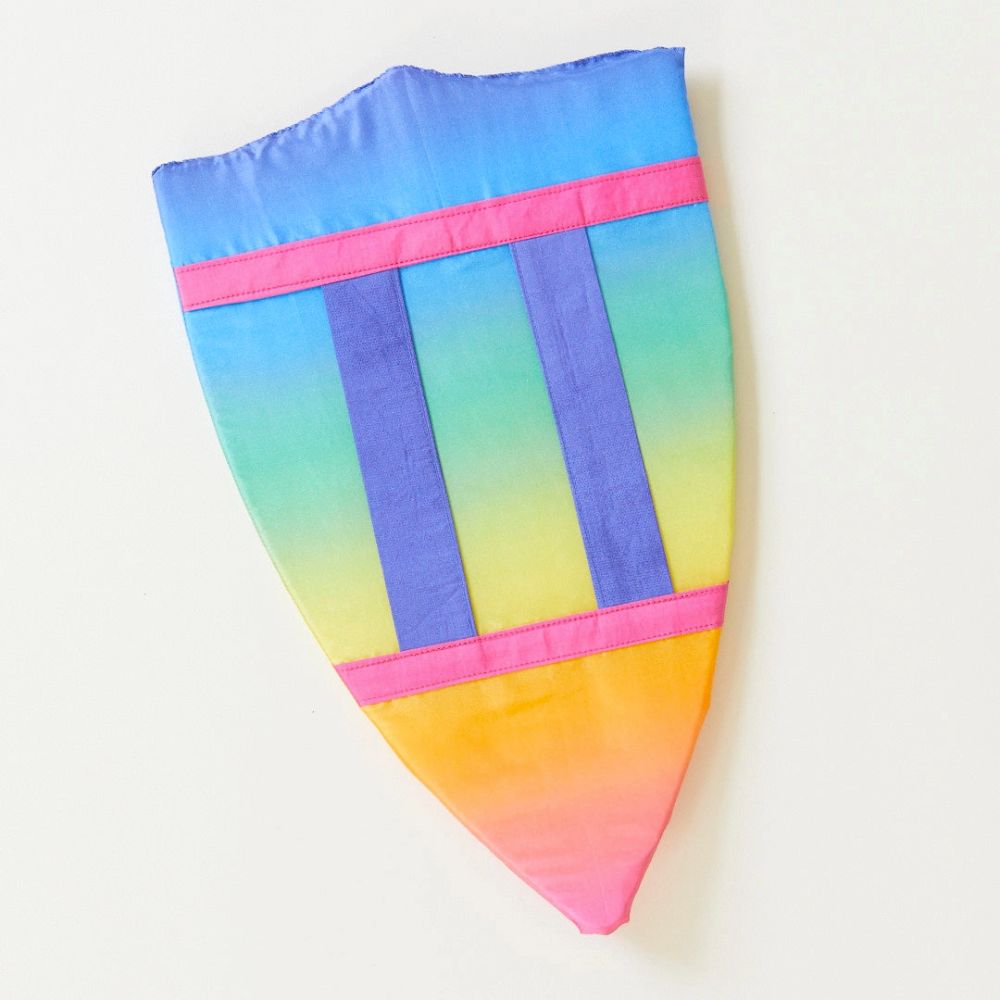 Sarahs Silk Soft Shield for Kids Knight Costume - Rainbow