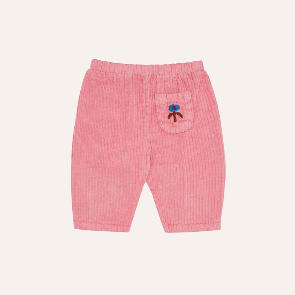 The Campamento Baby Pink Corduroy Trousers