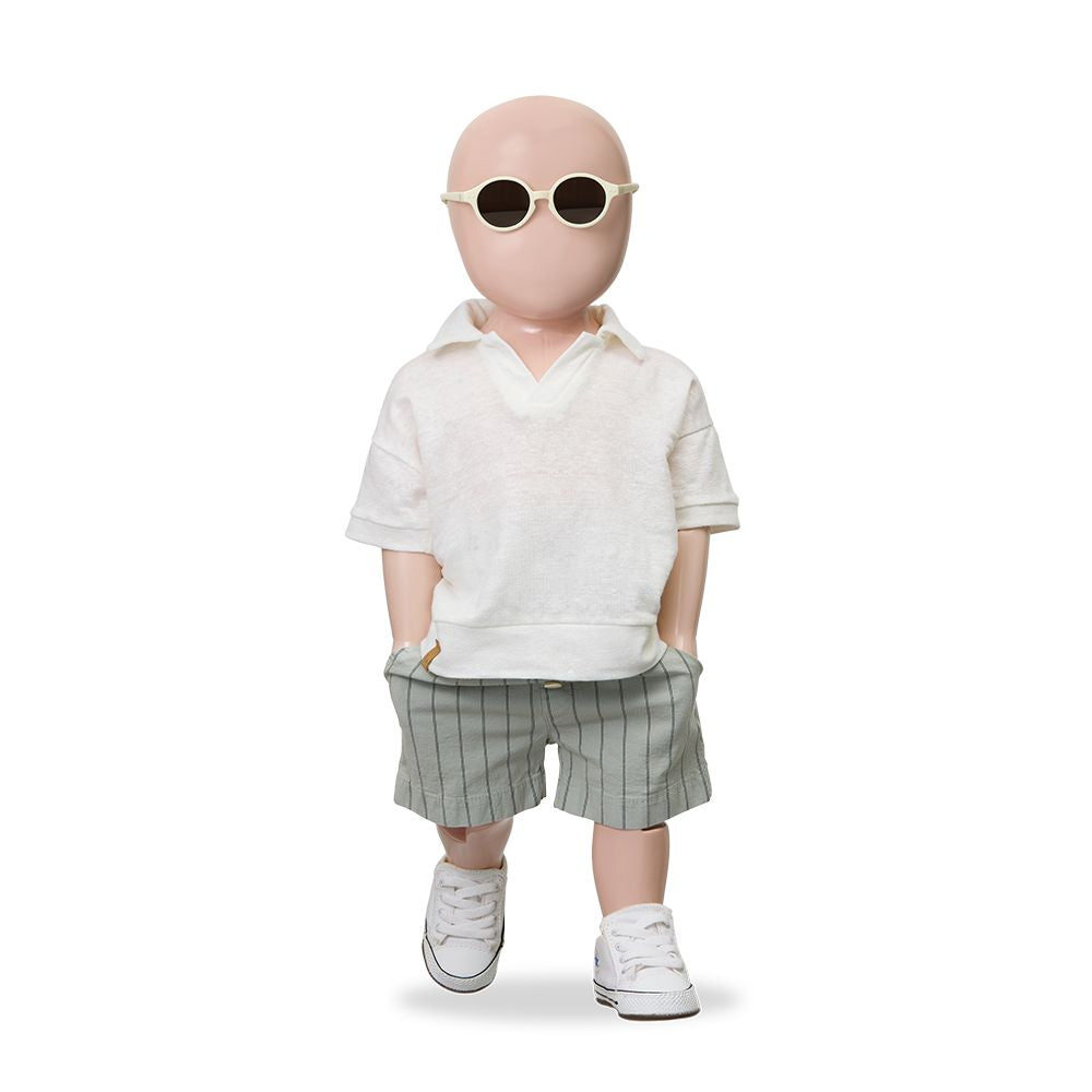 1 + in the Family VAJOL Linen Polo