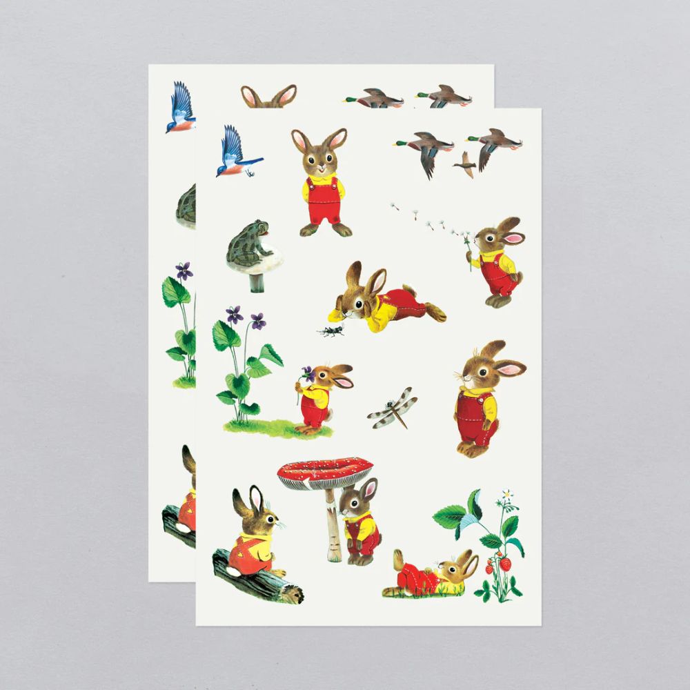 Tattly I am a Bunny RS Tattoo Sheet
