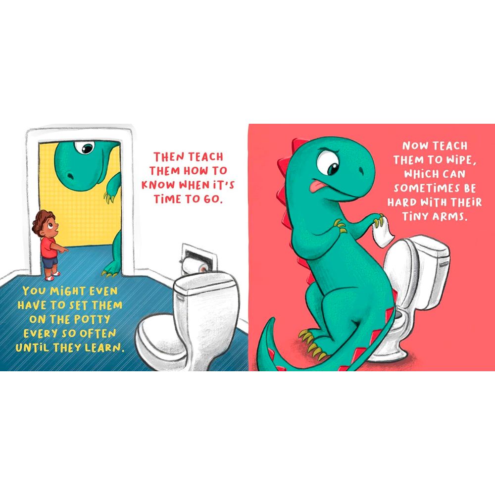 How to Potty Train a Dinosaur BB