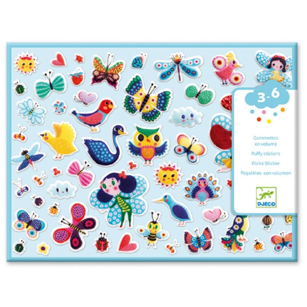 Djeco Puffy Stickers- Little Wings R