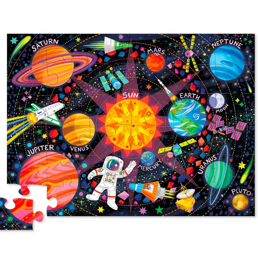 Crocodile Creek 36 Piece Puzzle - Space Explorer