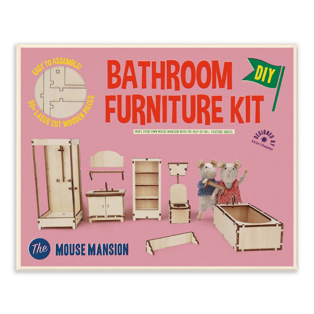 The Mouse Mansion Furniture Kit- Bathroom