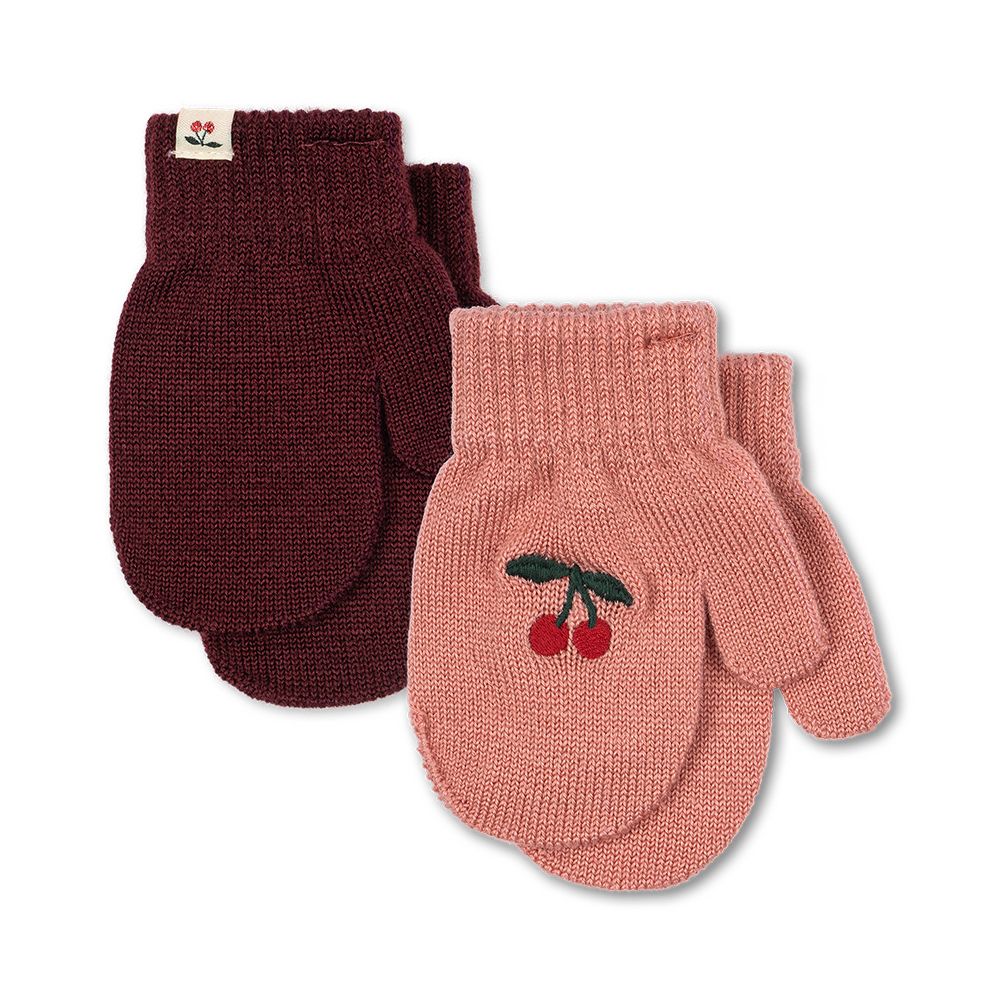 Konges Sløjd 2 Pack Filla Mittens Sorbet