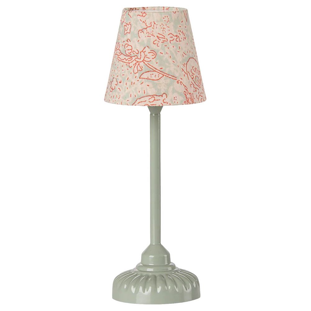 Maileg Vintage floor lamp, Mouse - Mint