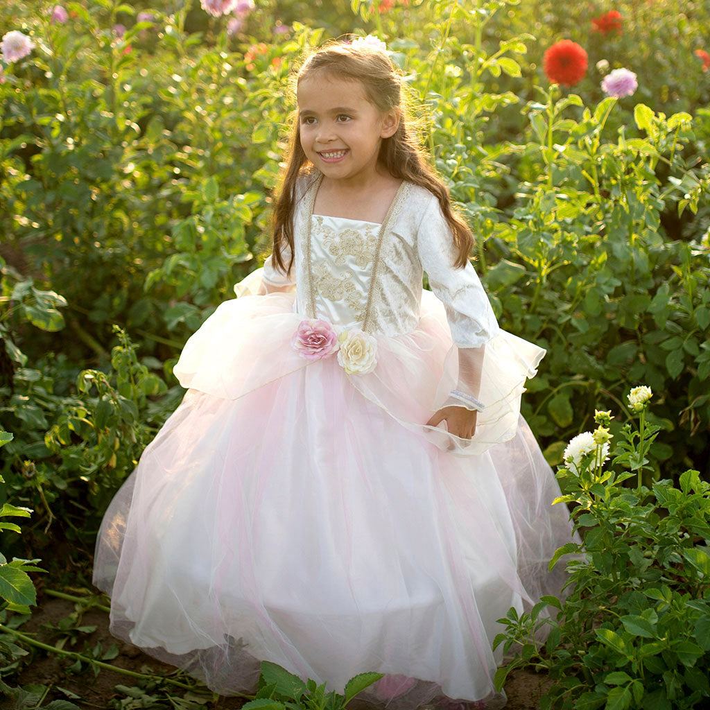 Golden Rose Princess Dress 5-6Y