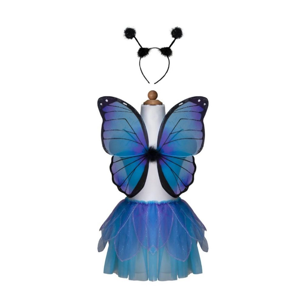 Midnight Butterfly Tutu With Wings & HB, Size 4-6
