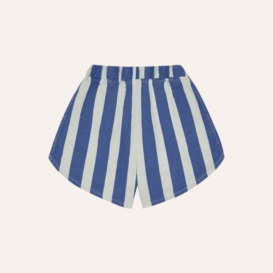 The Campamento Blue Stripes Washed Shorts