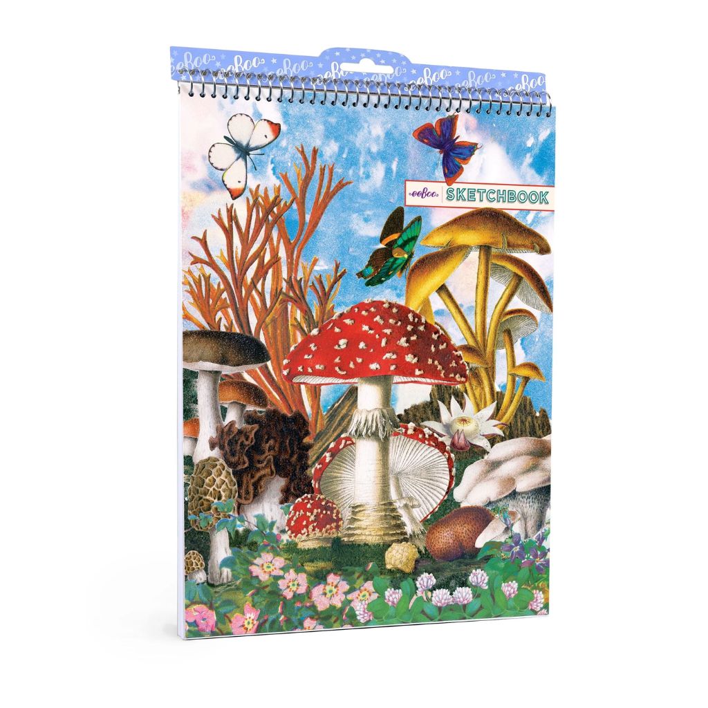 Eeboo Mushroom Sketchbook