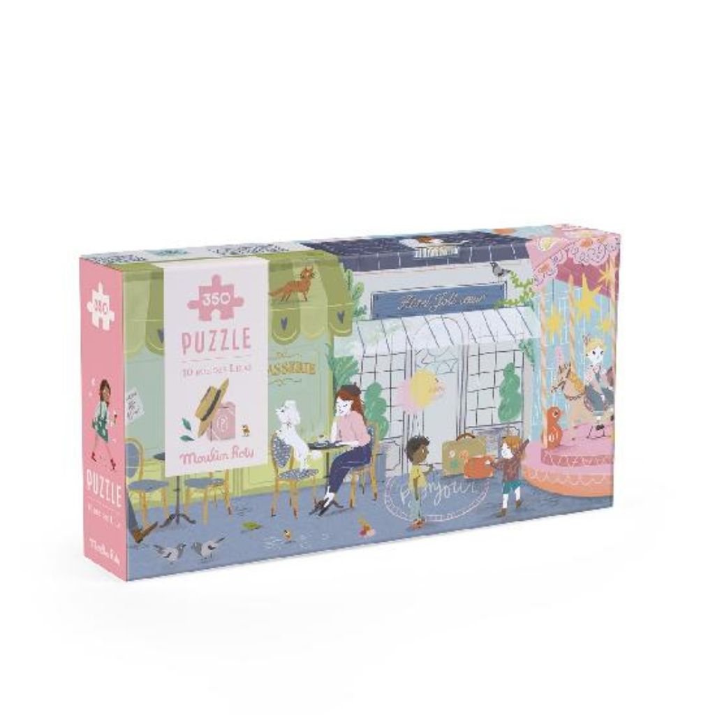 Moulin Roty Parisiennes 10 Rue Des Lilas Puzzle 350 pcs