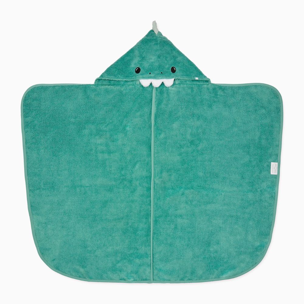 Mori Dino Hooded Toddler Bath Towel