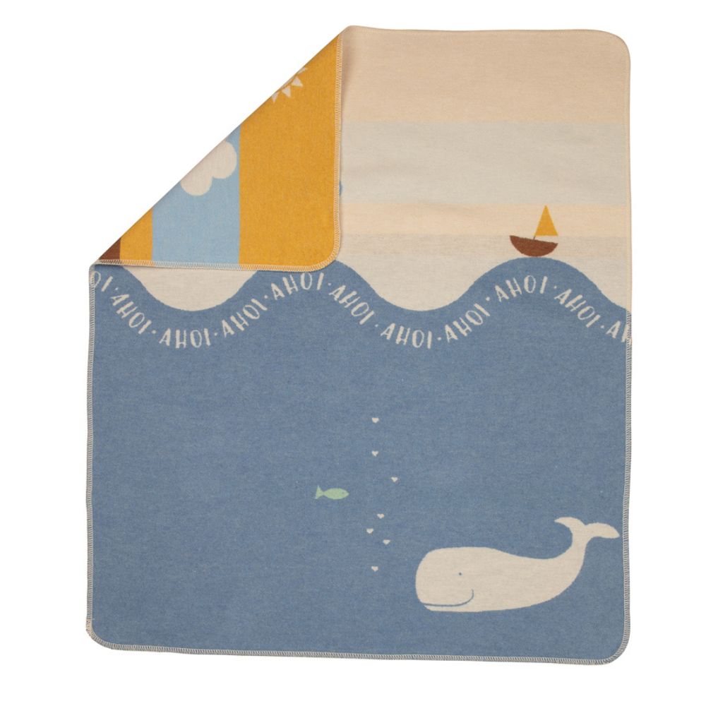 Fussenegger Juwel Whale/ Ahoi Blue 90x70cm