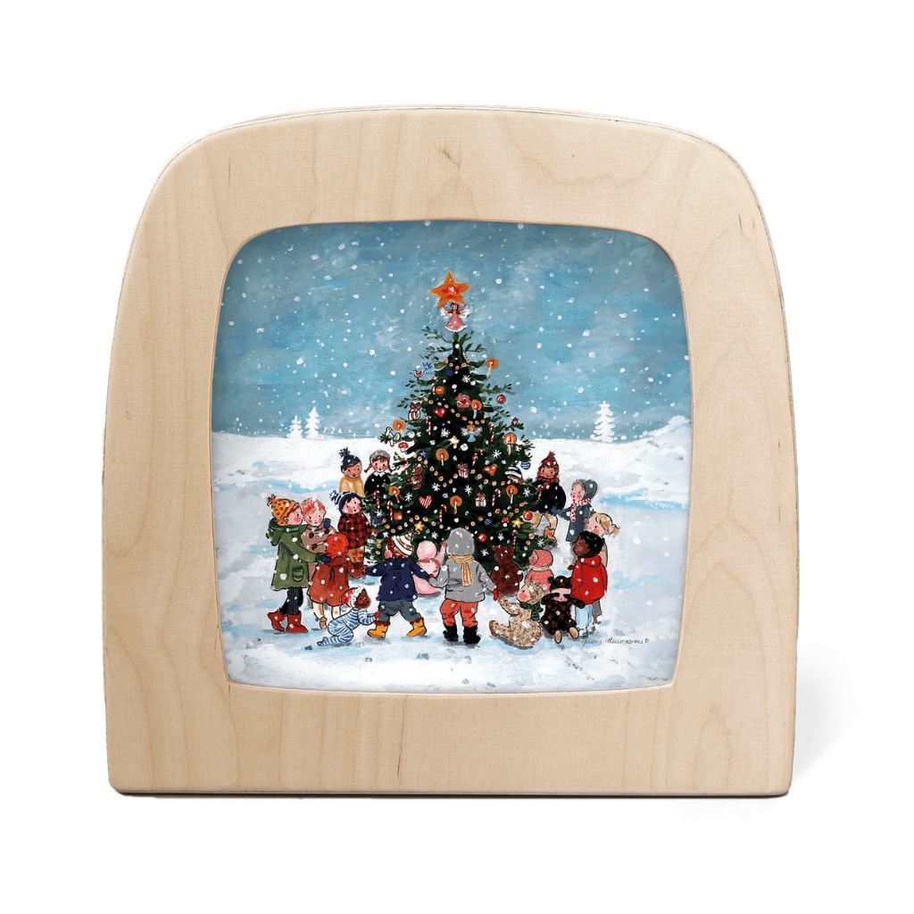 Silhouette Only - Gwen's Illustrations - Snowy Decorations Silhouette