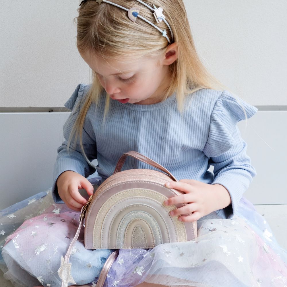 Mimi & Lula Pink Rainbow Bag
