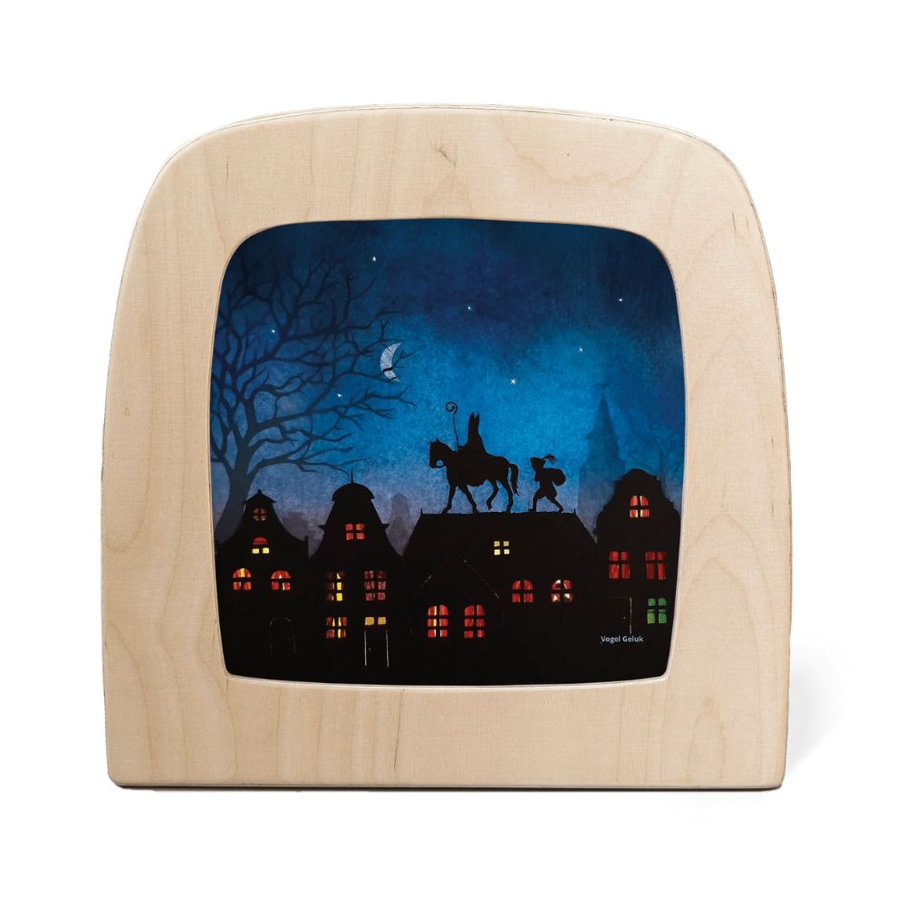 Silhouette Only - Vogel Geluk - Saint Nicholas Silhouette for Toverlux Lamp