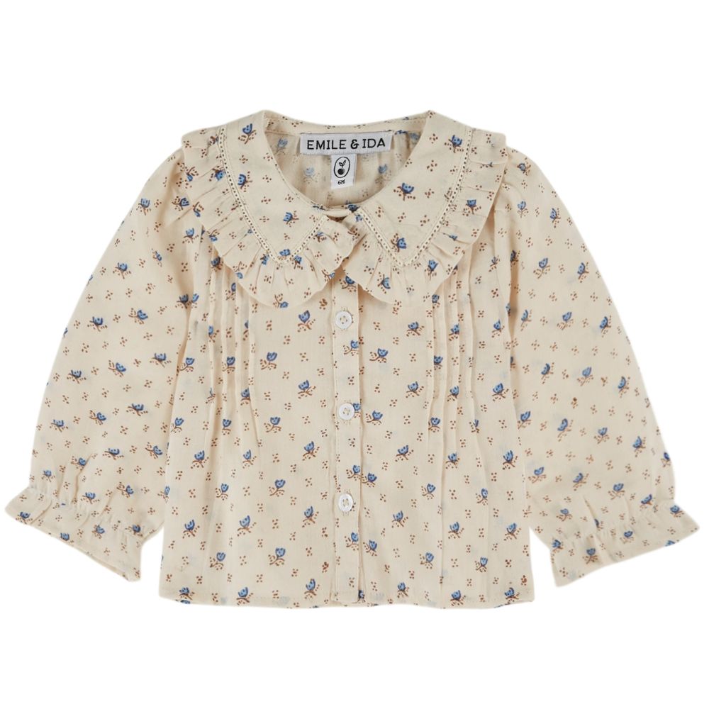 Emile & Ida Blouse Block Print