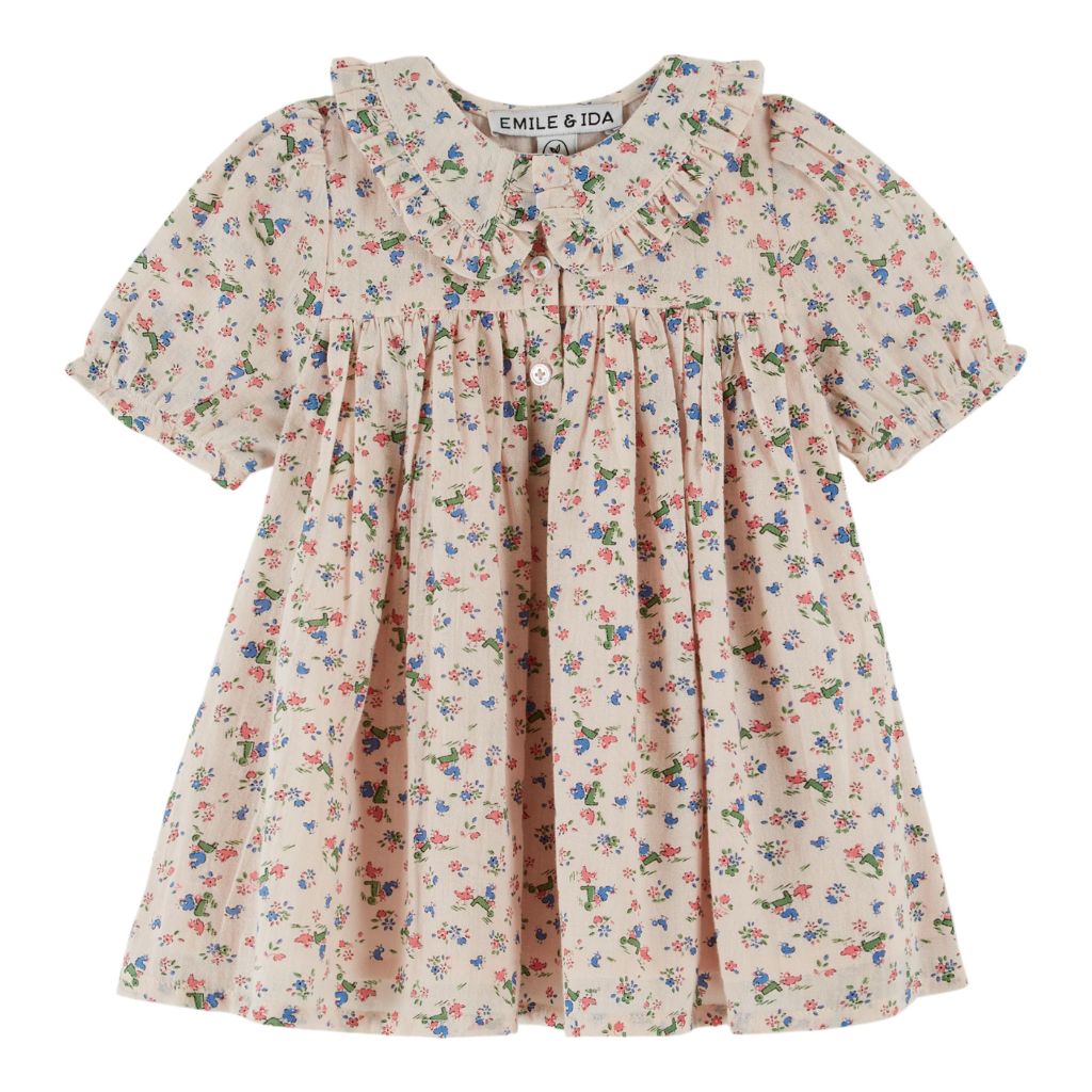 Emile & Ida Baby Printed Dress B