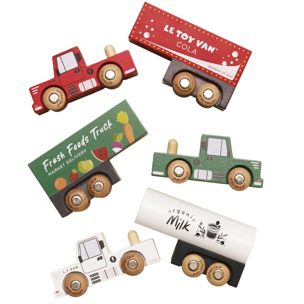 Le Toy Van Wooden Toy Trucks