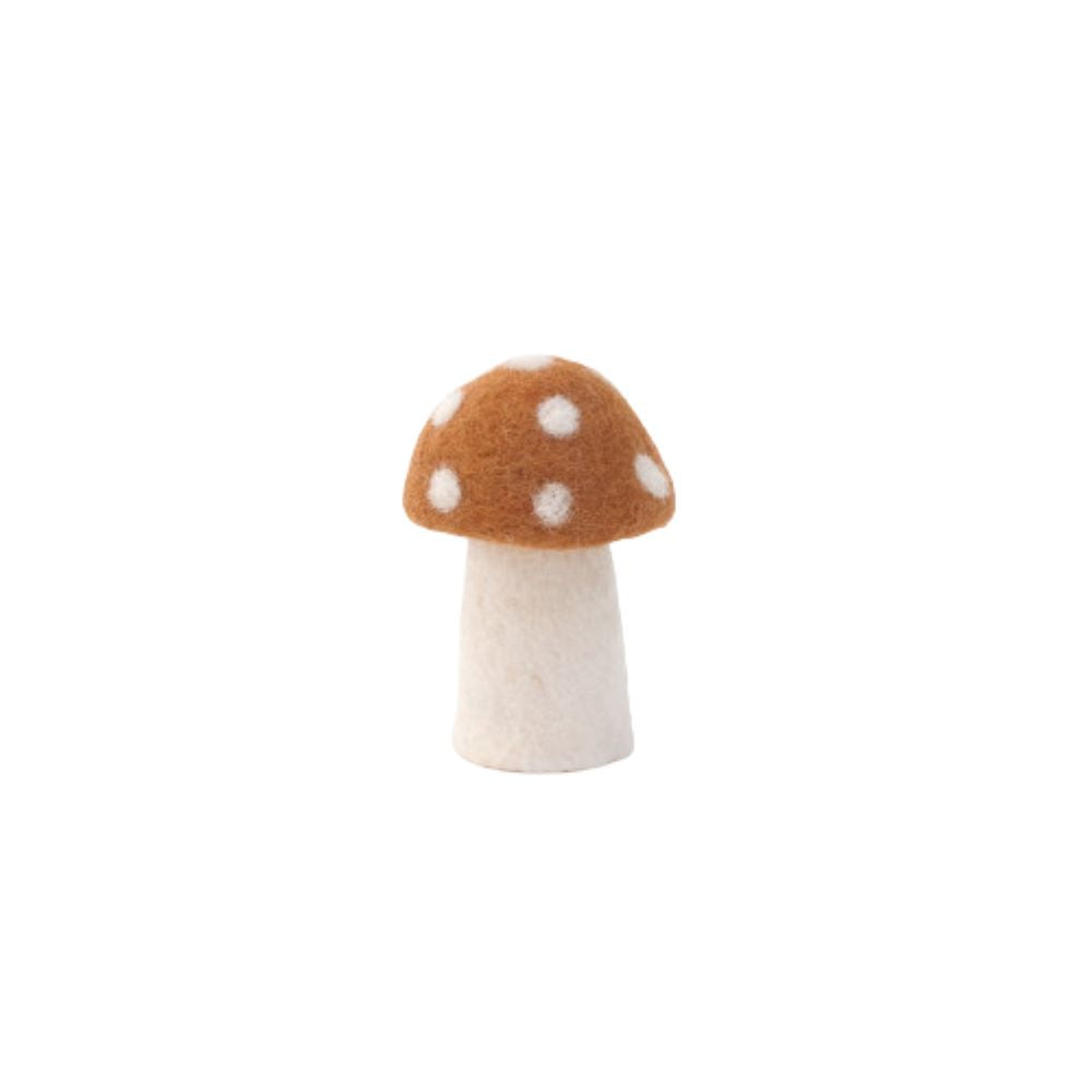 Muskhane Dotty Mushrooms S Caramel 8cm