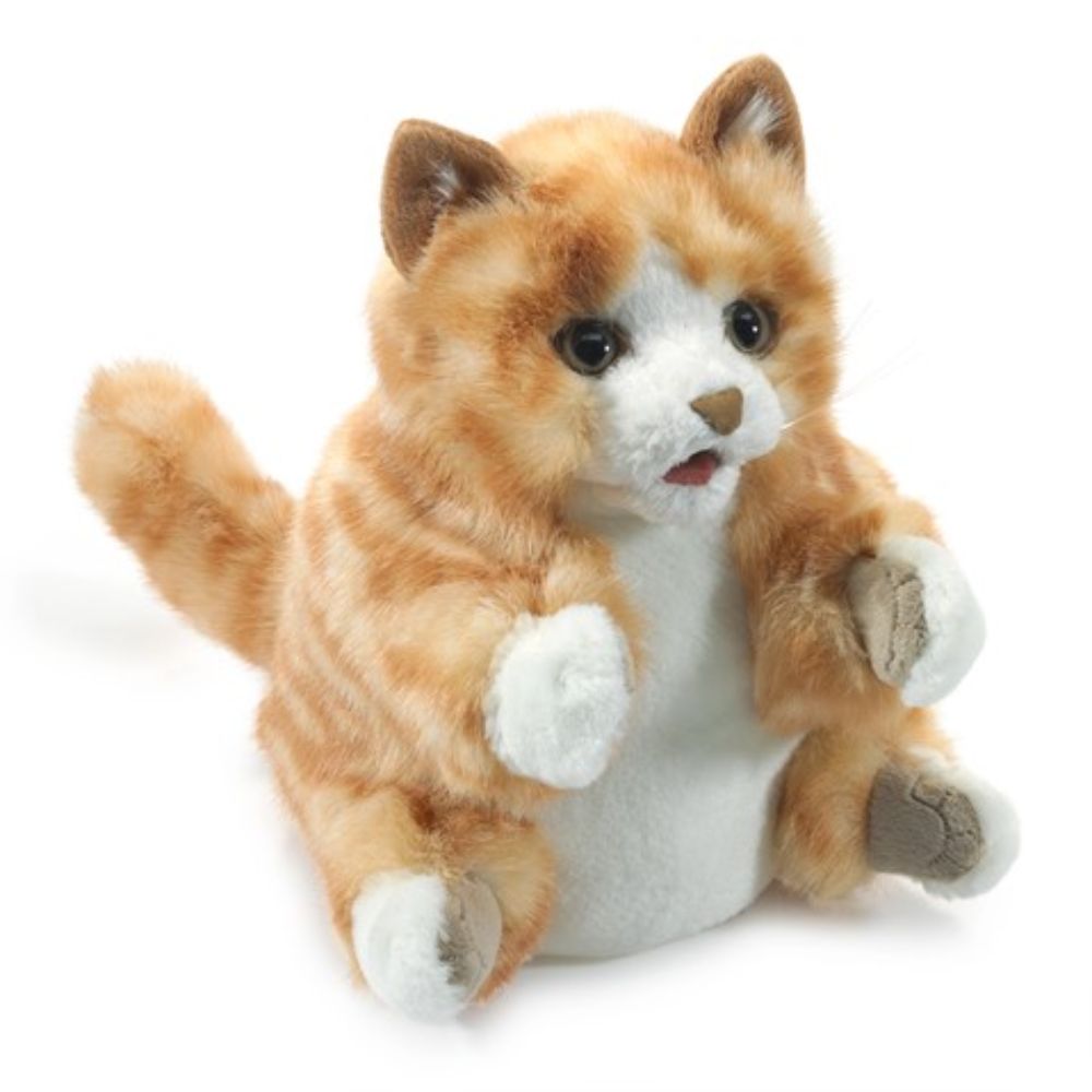 Hand Puppet - Orange Tabby
