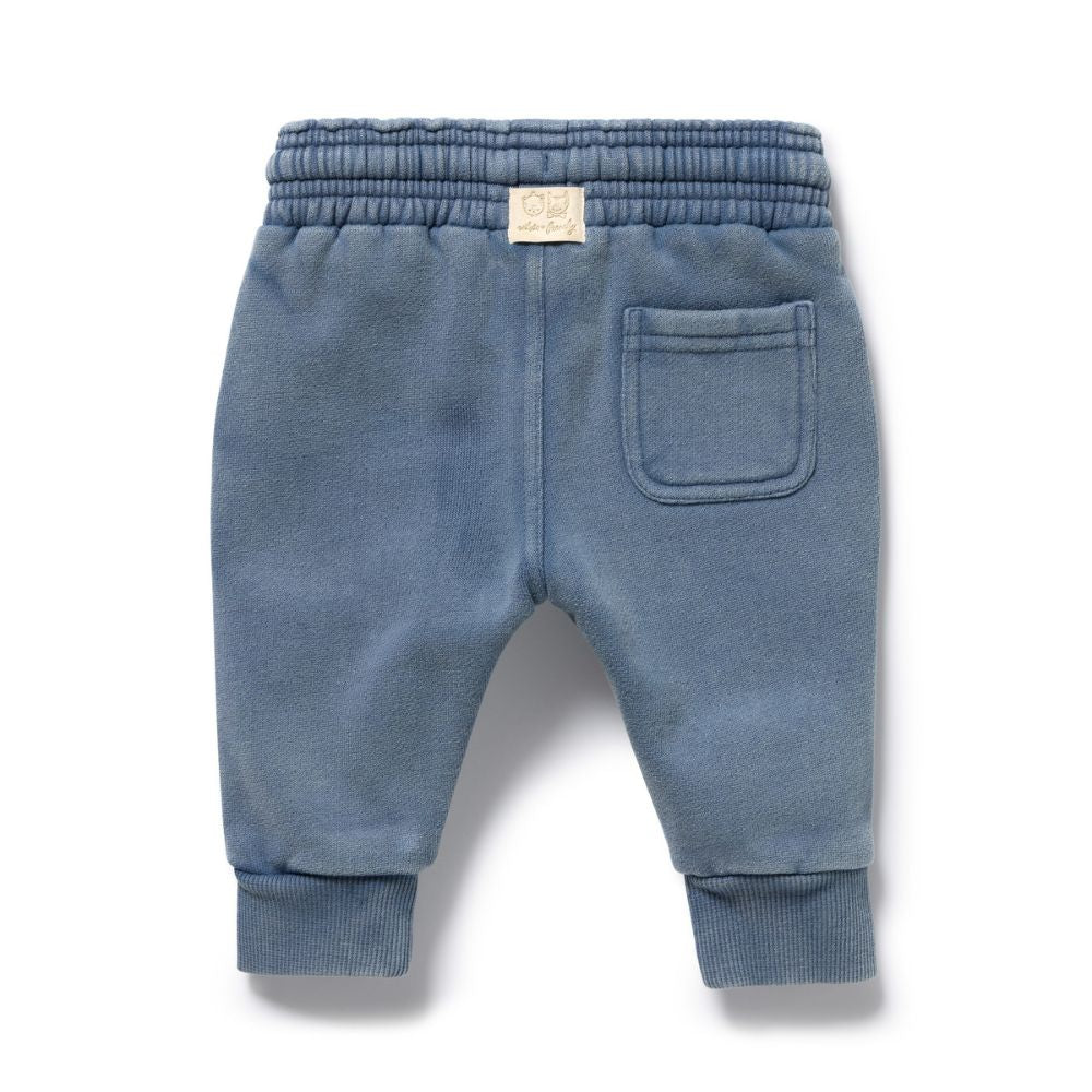 Wilson & Frenchy Twilight Blue Organic Terry Sweat Pant
