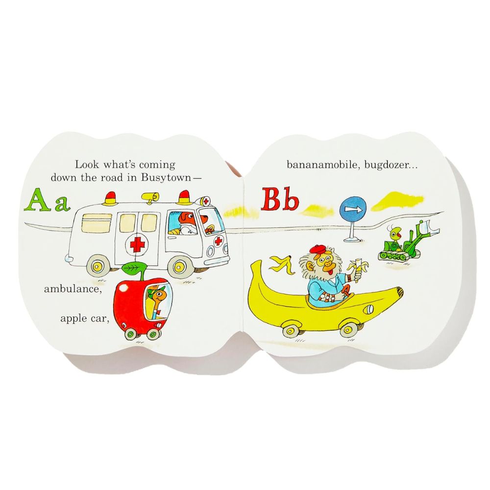 Golden Books Richard Scarry's Cars & Trucks A to Z