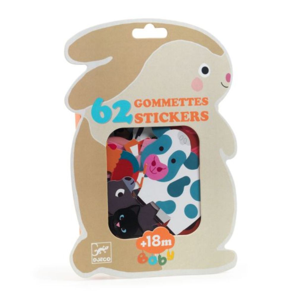 Djeco Stickers- Farm Animals