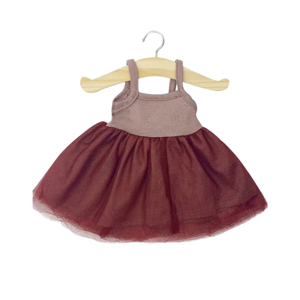 Minikane Tutu Rosella Burgundy for Gordis 34cm