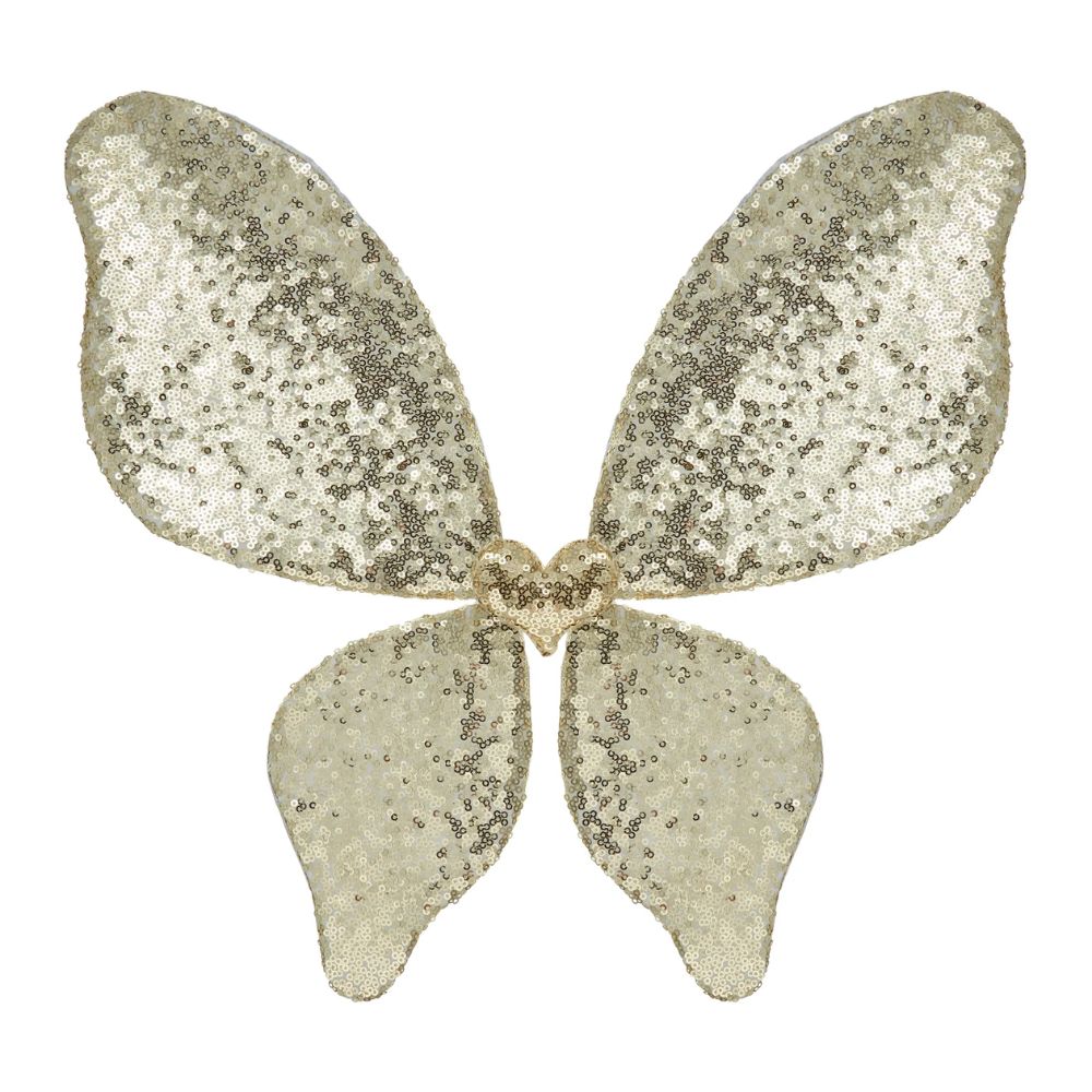 Mimi & Lula Sparkle Sequin Wings - Gold