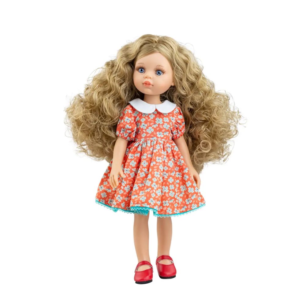 Las Amigas Doll - Carla with Floral Dress - Paola Reina