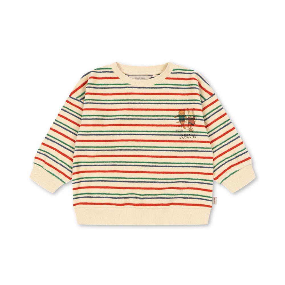 Konges Sløjd Itty Sweat Shirt Kick Stripe