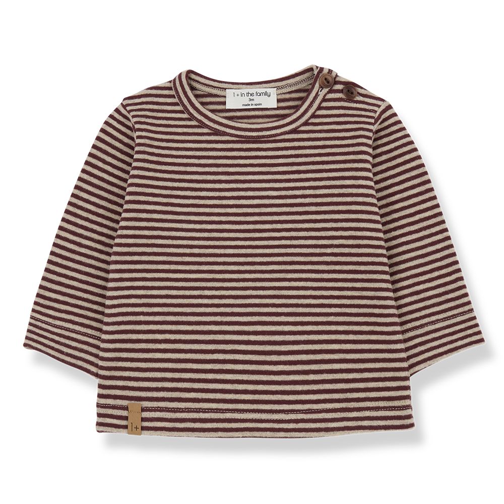 1 + in the family OLAF Striped LS Shirt