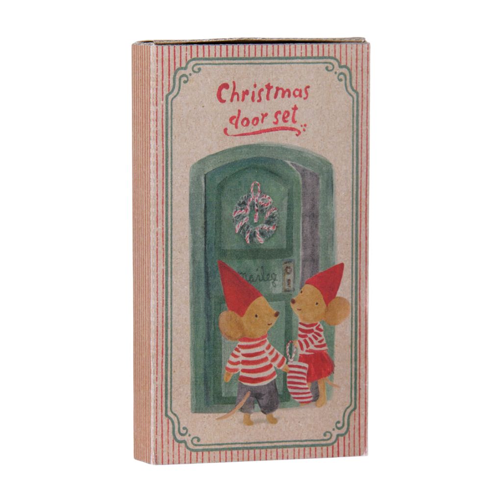 Maileg Christmas door set, Mouse