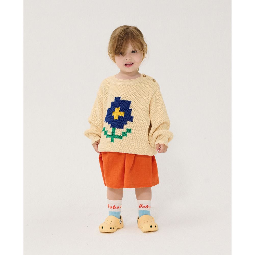 Bobo Choses Baby Pixel Daisy Jumper