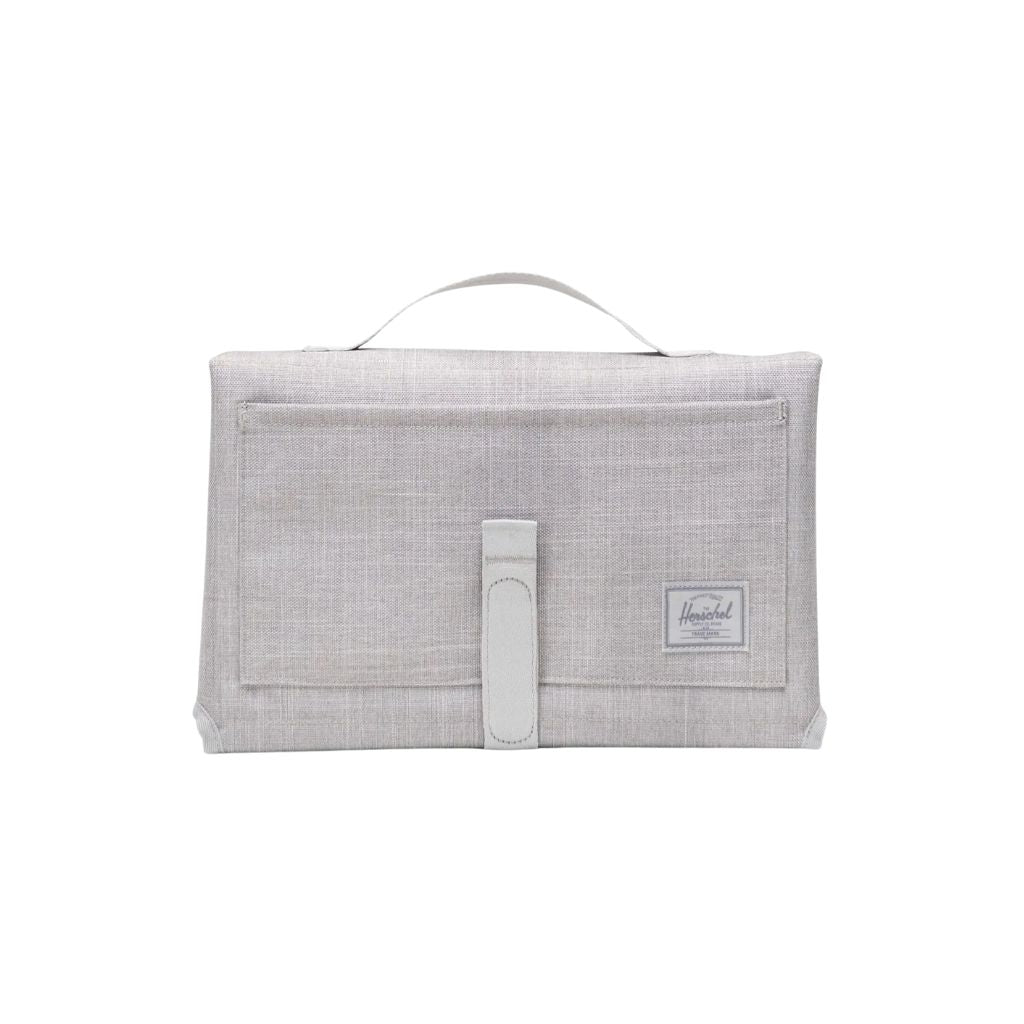 Herschel Sprout Change Mat Grey Crosshatch