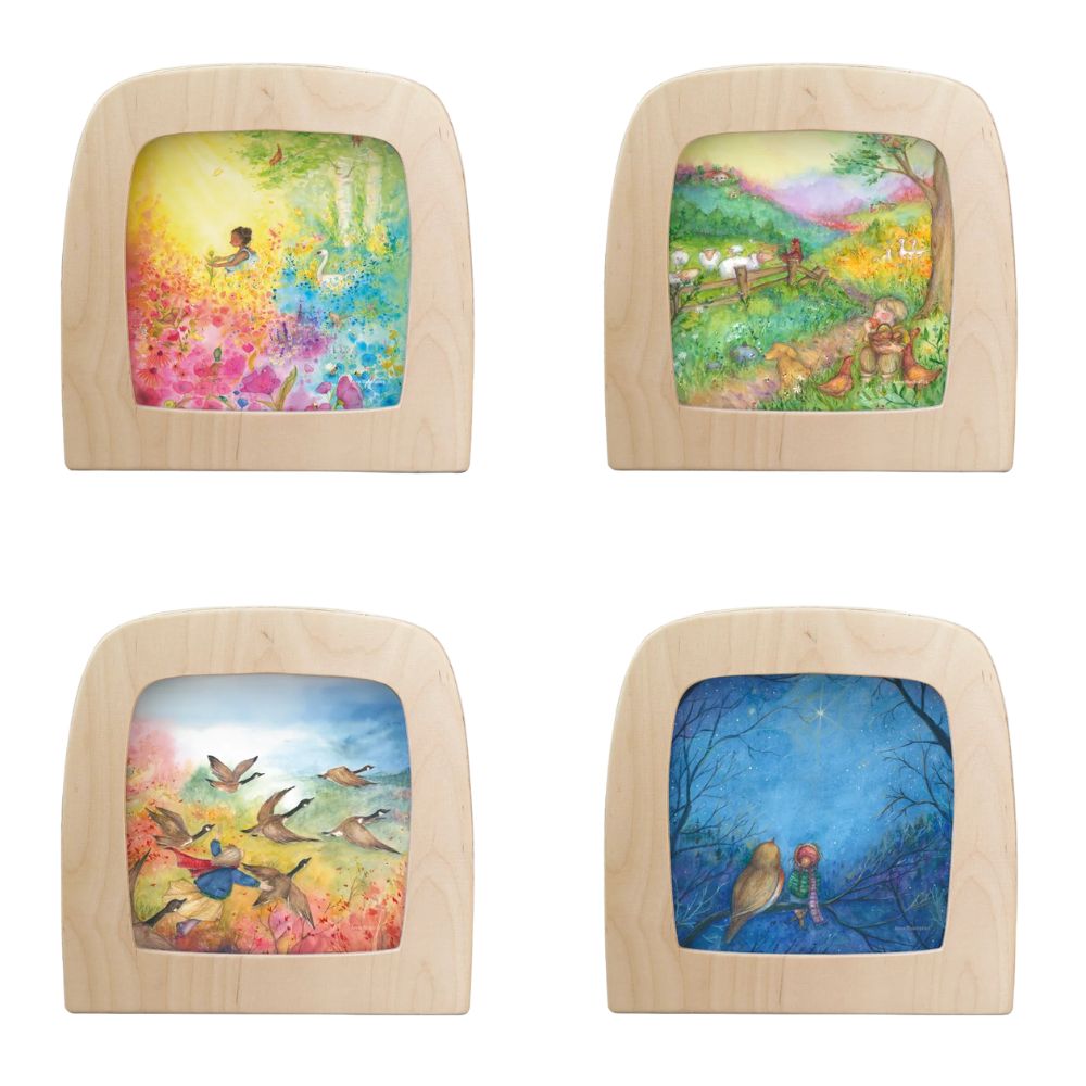 Silhouettes Only - Artist-Set Anne Silhouettes (Pack of 4) for Toverlux Lamp