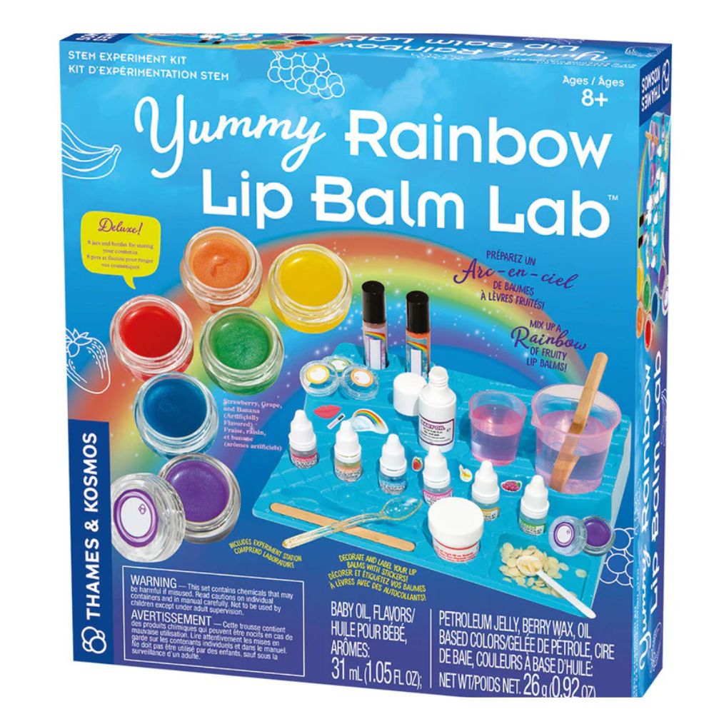 Yummy Rainbow Lip Balm Lab