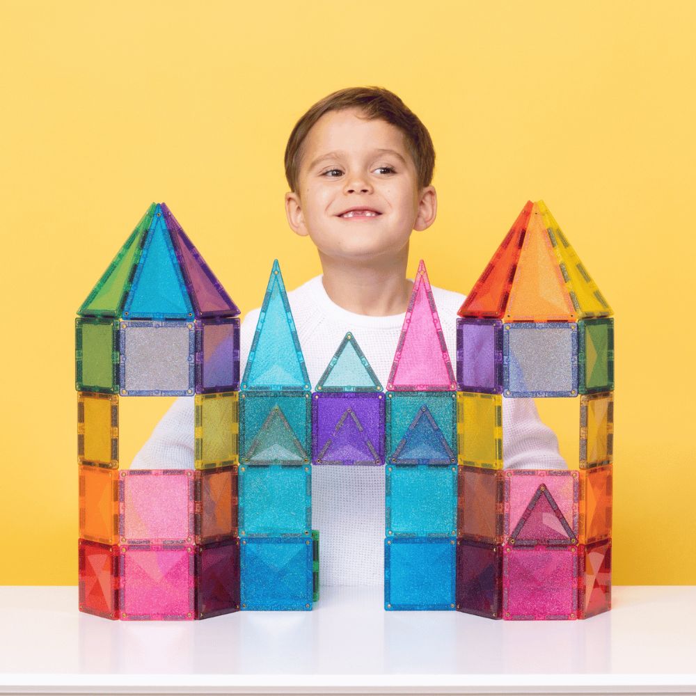 Connetix Glitter Castle Pack 48 pc