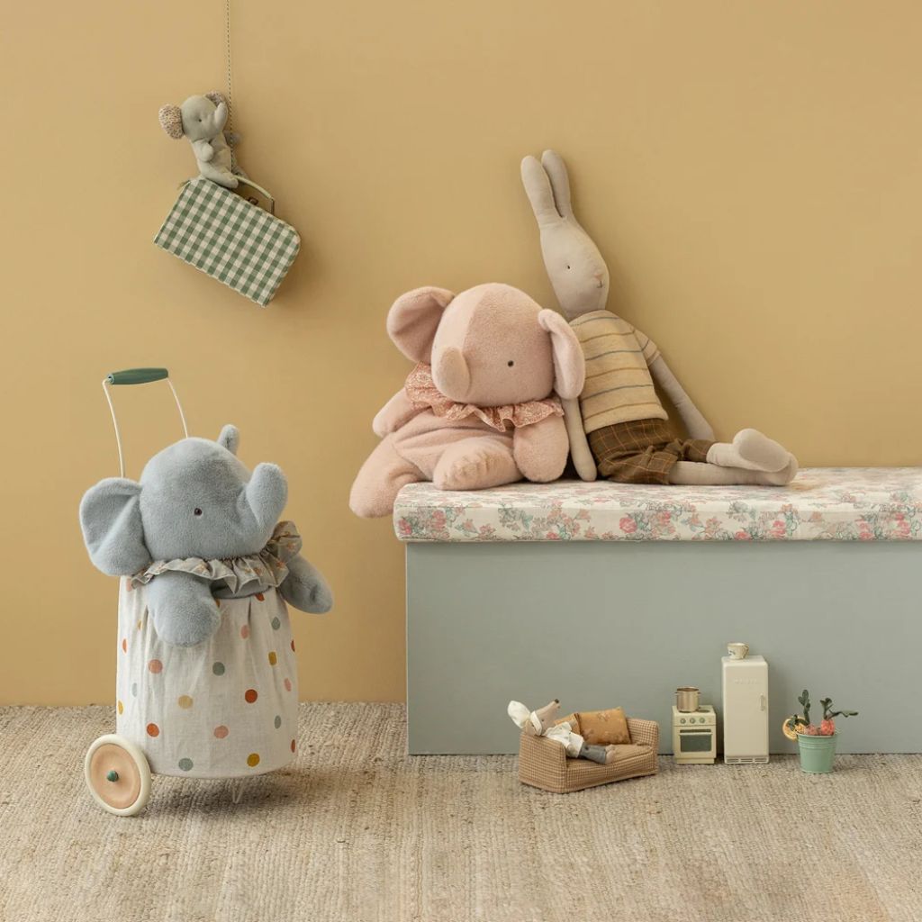 Maileg Elephant Plush, Big- Powder R