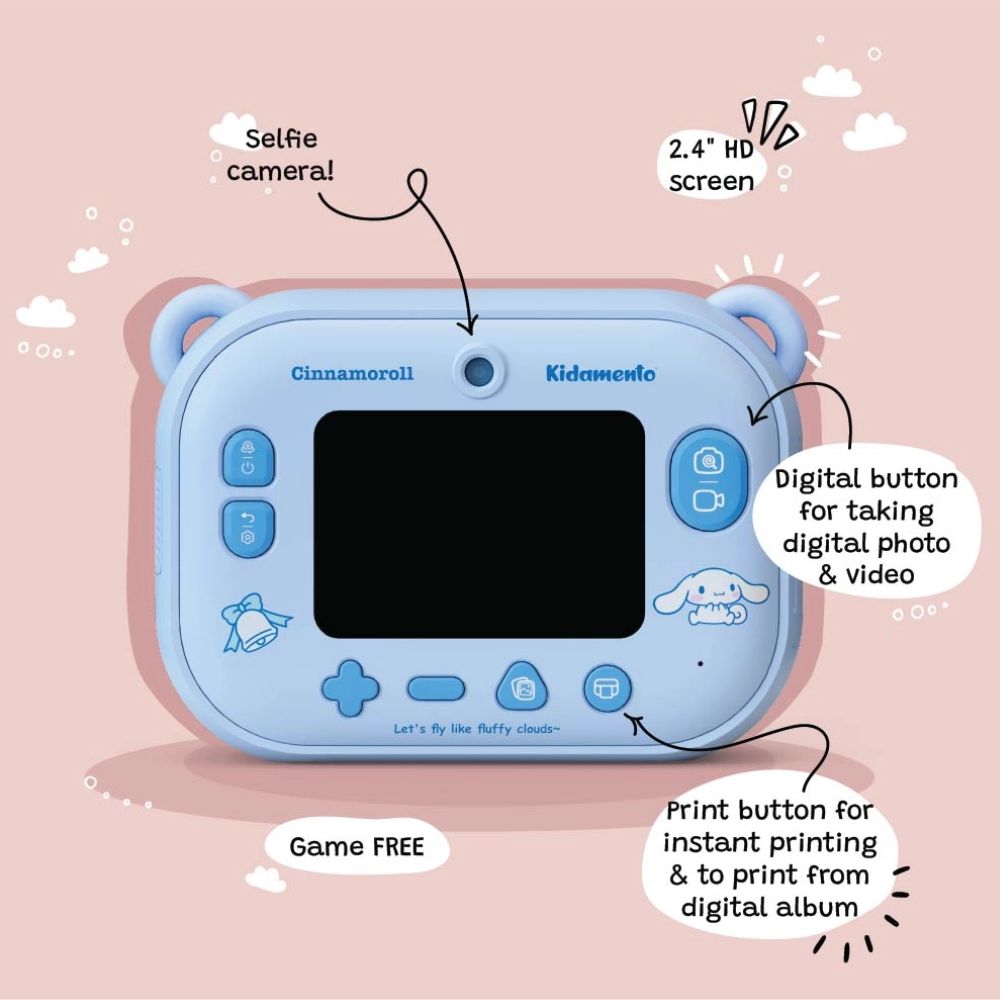 Cinnamoroll - Print & Digital Camera - Model P