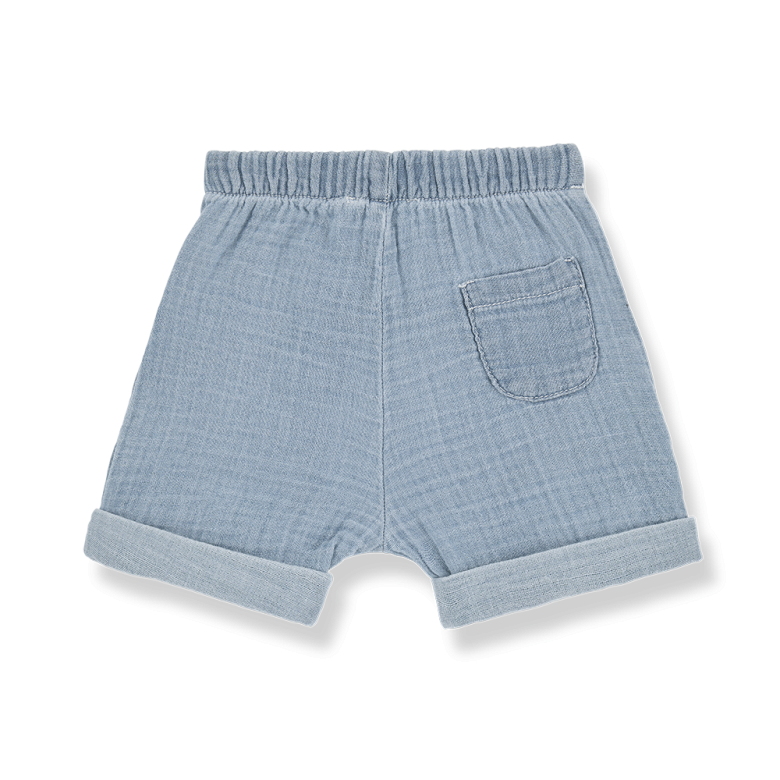 1 + in the family ANGELO Washed Denim Short