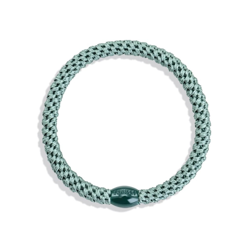 Kknekki Slim Hair Tie Faded Green