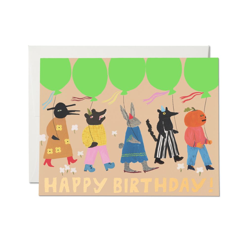 Birthday March Card