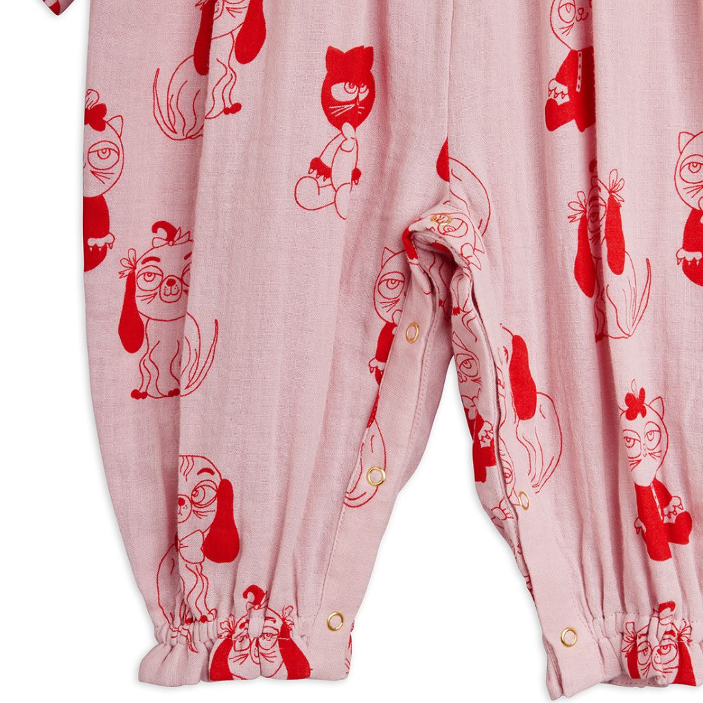 Mini Rodini Minibabies Aop Woven Jumpsuit