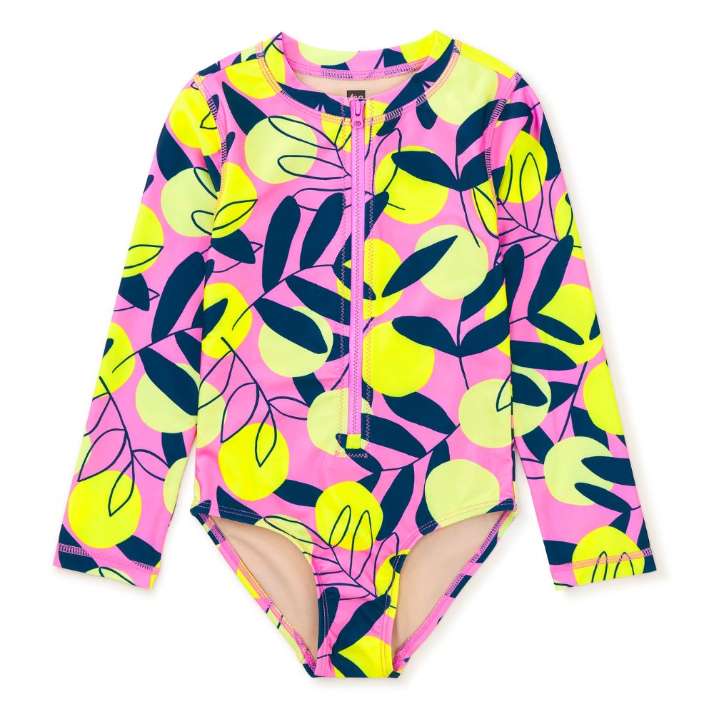 Tea Long Sleeve One-Piece Swimsuit M