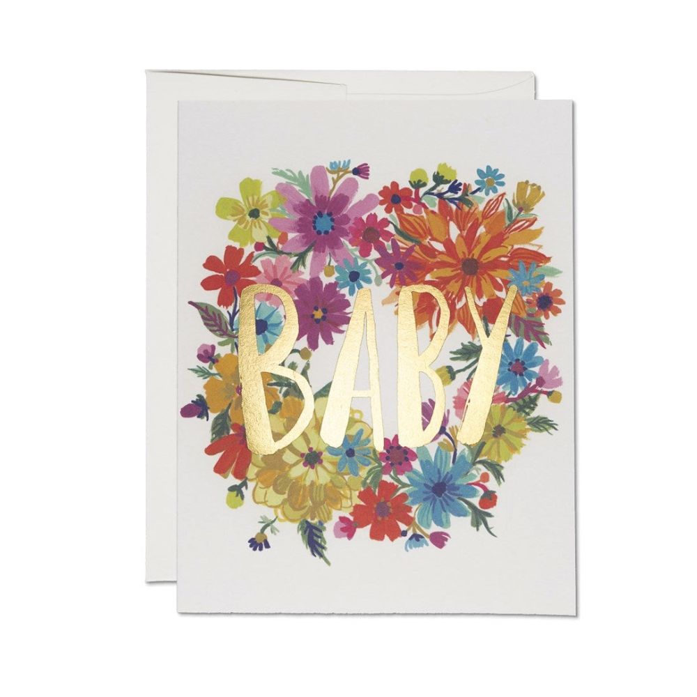 Baby Wreath Card