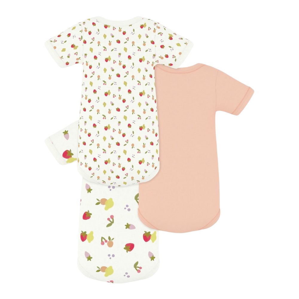 Petit Bateau SS Bodies 3pcs