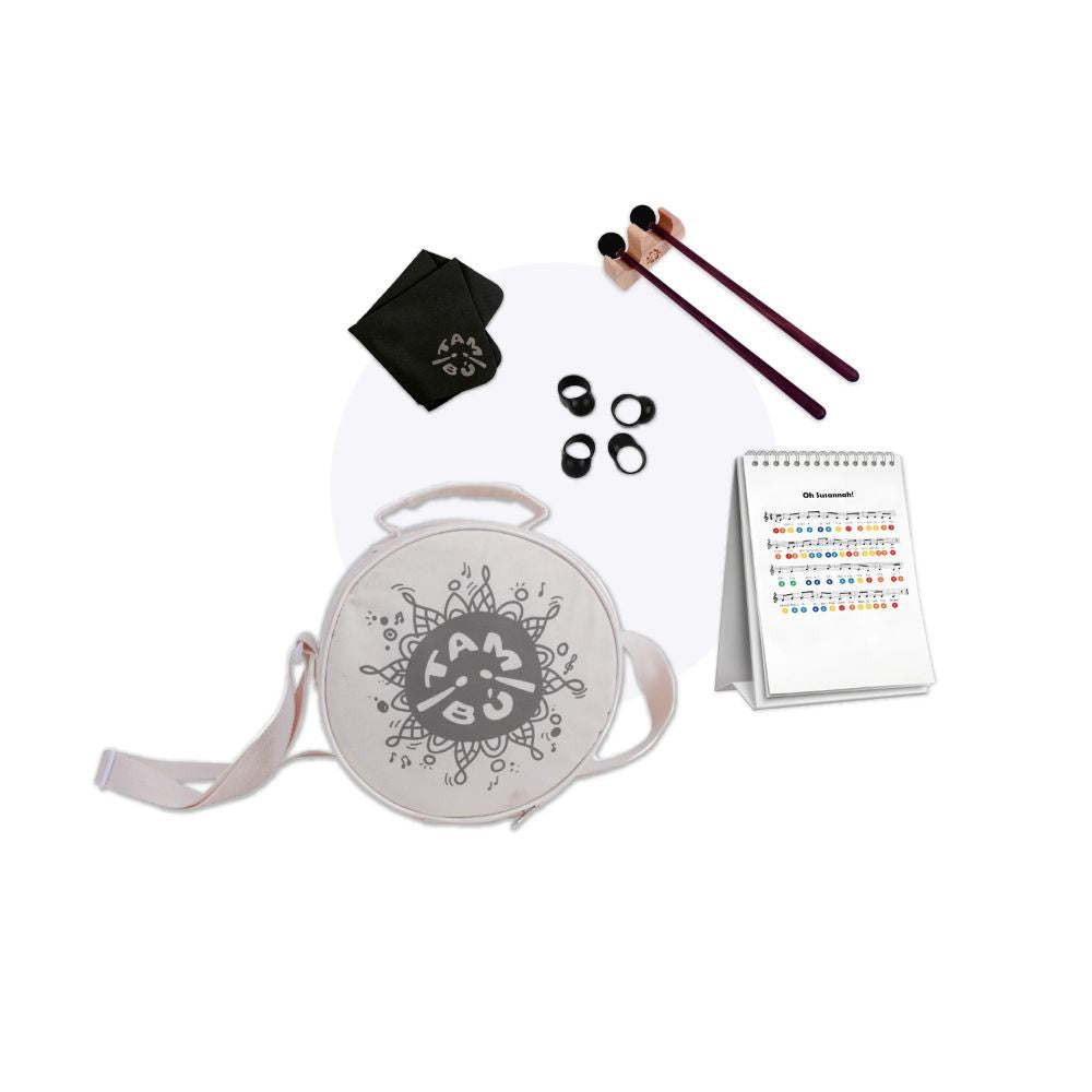 Tambu 11 Tones Tongue Drum 10" - Pure Connection